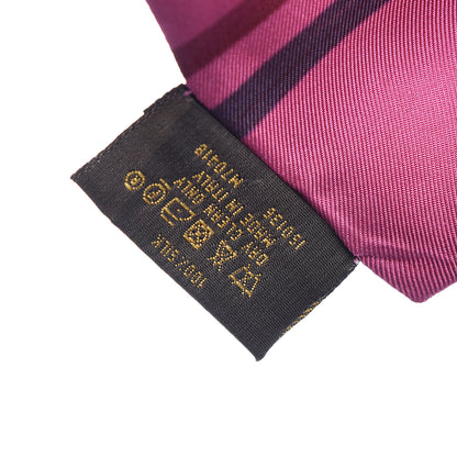Louis Vuitton Silk Monogram Rainbow Giant Bandeau Coquelicot 4 of 5