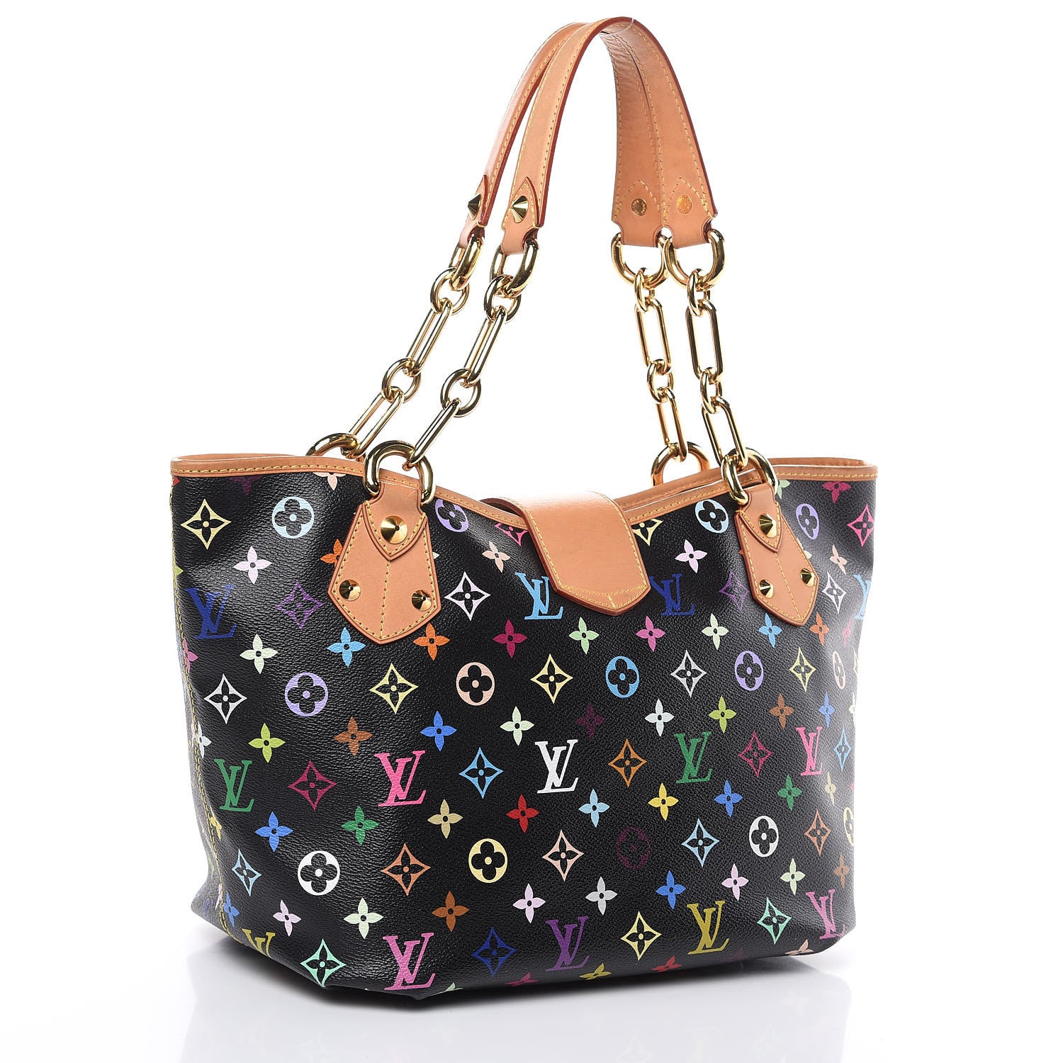 Louis Vuitton Monogram Multicolor Annie GM Black 3 of 13