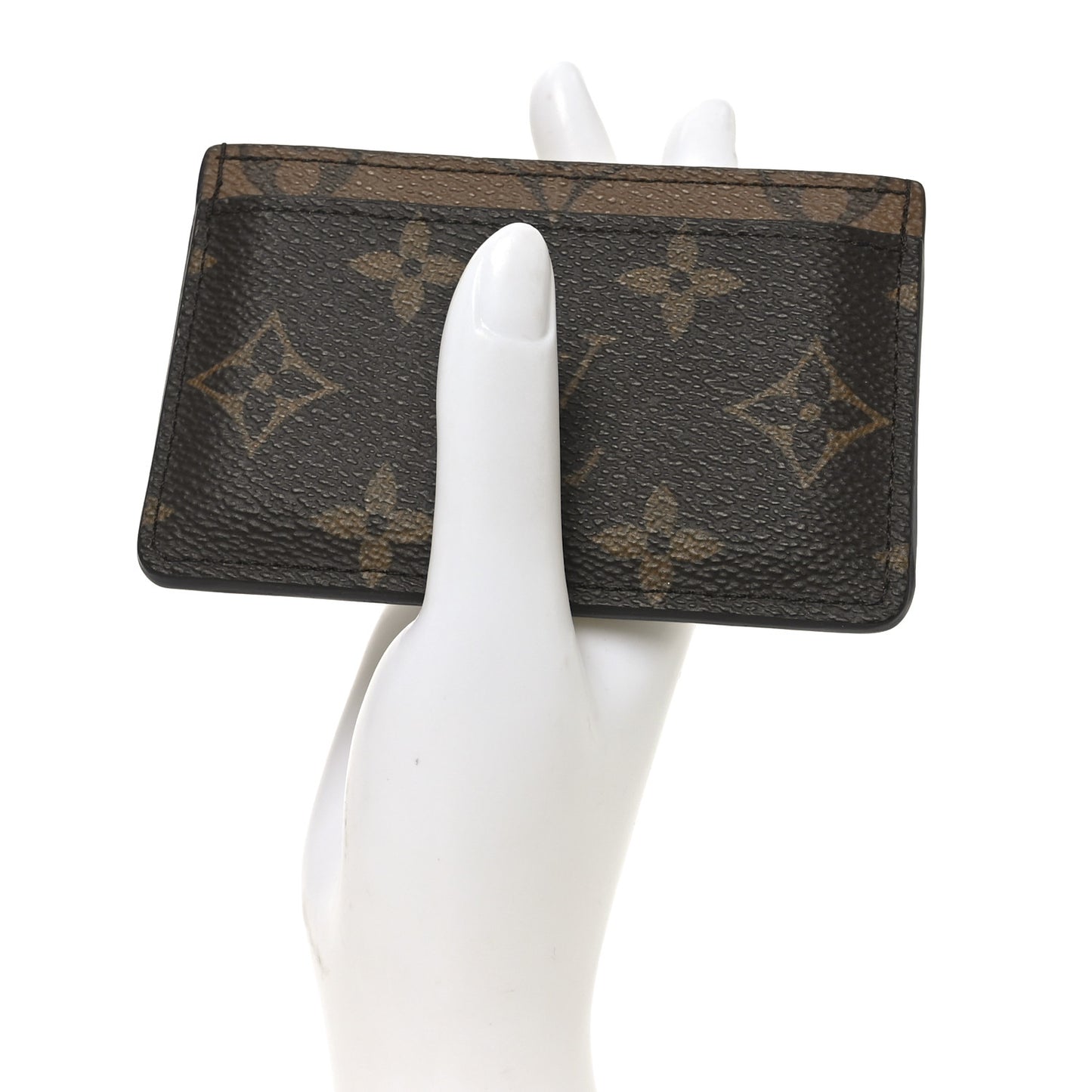 Reverse Monogram Card Holder
