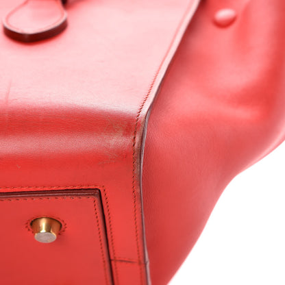 Celine Smooth Calfskin Small Tie Knot Tote Red 20 of 25