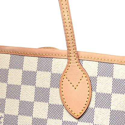 Louis Vuitton Damier Azur Neverfull MM 13 of 14
