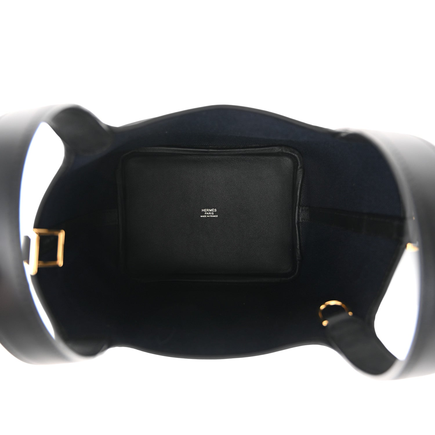Hermes Toile Goeland Swift Cargo Picotin Lock 18 Bleu Marine 5 of 10