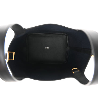 Hermes Toile Goeland Swift Cargo Picotin Lock 18 Bleu Marine 5 of 10