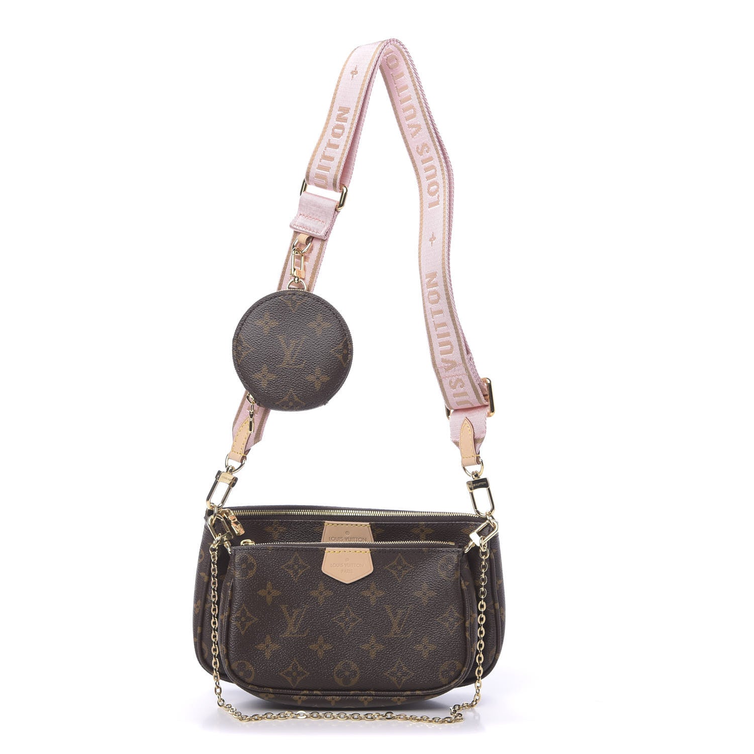 Louis Vuitton Monogram Multi Pochette Accessories Rose Clair 1 of 12