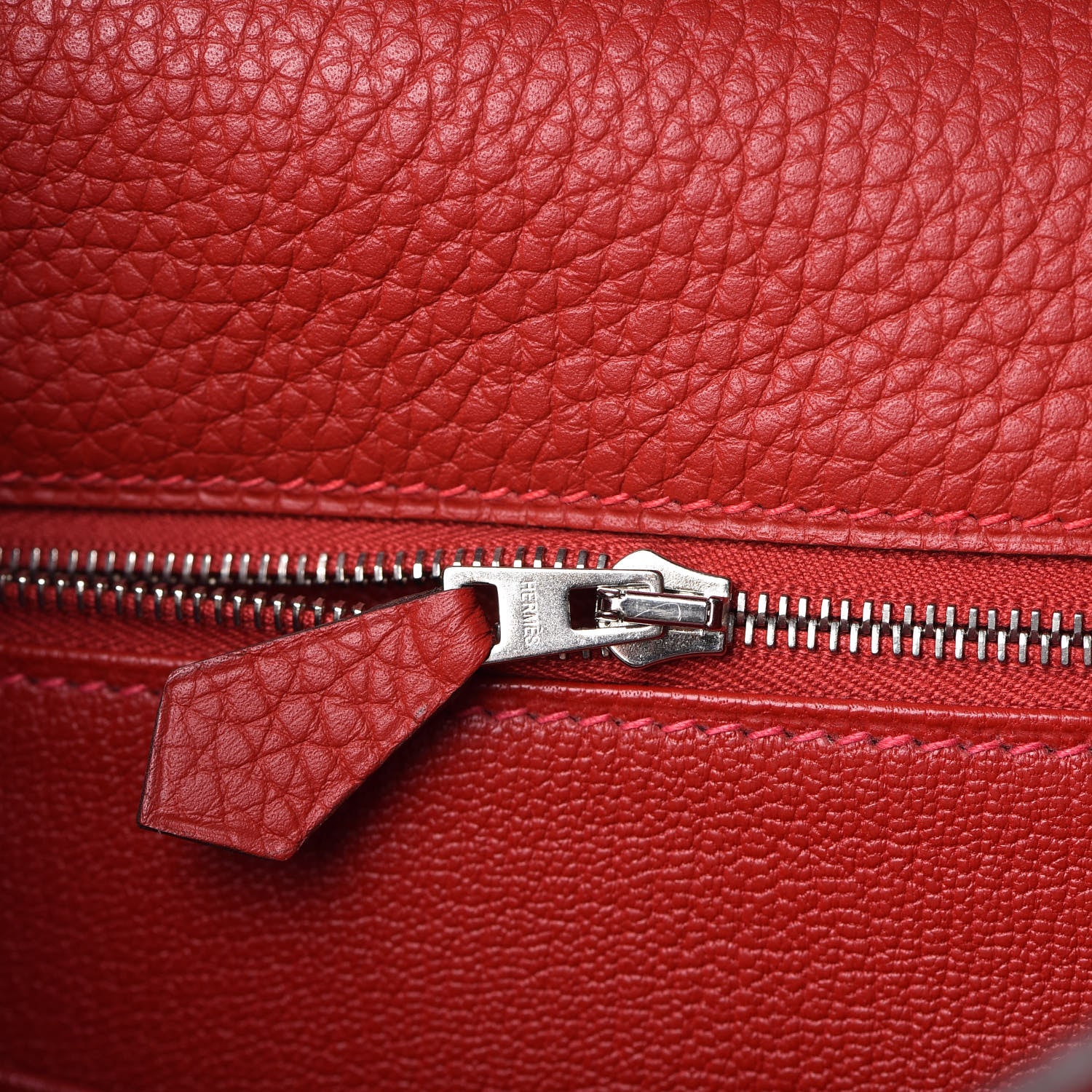 Hermes Togo Kelly Retourne 35 Rouge Casaque 28 of 37