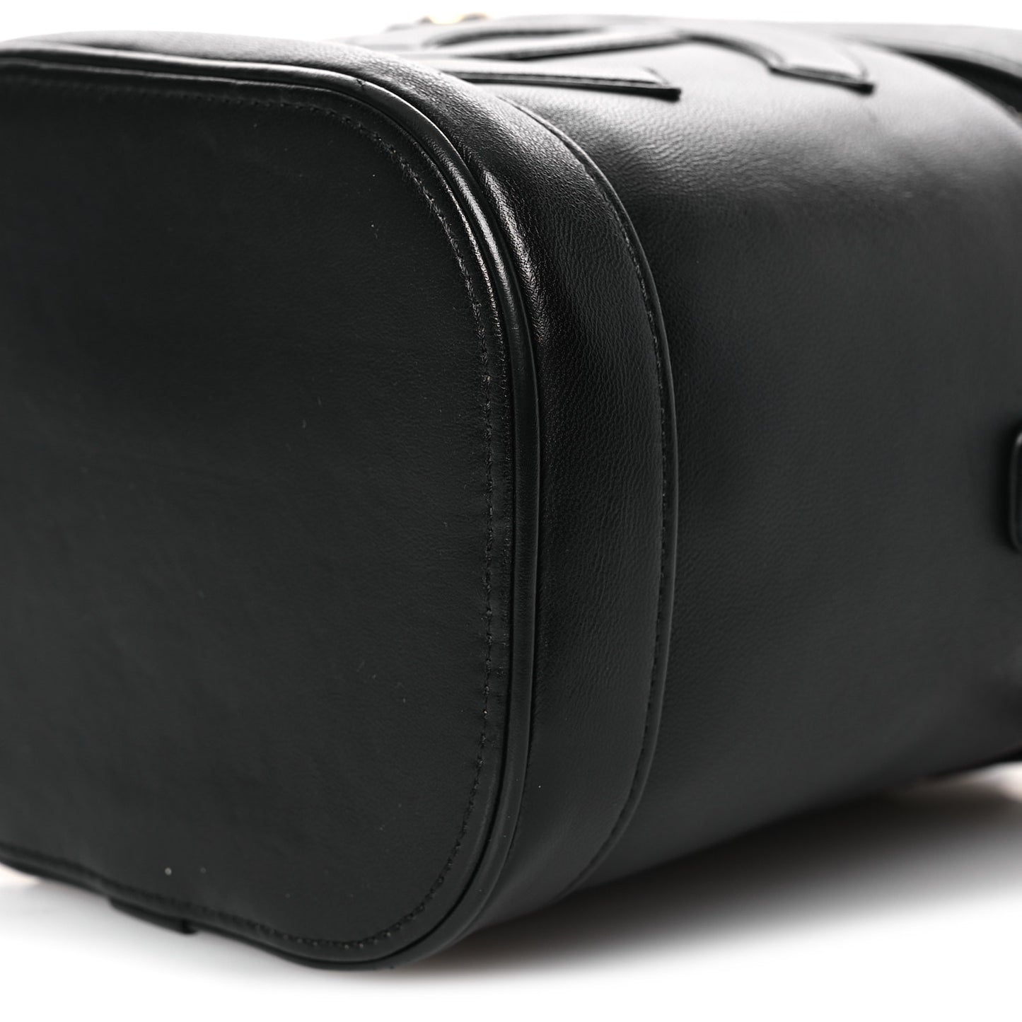 Lambskin Timeless Vanity Cosmetic Case Black
