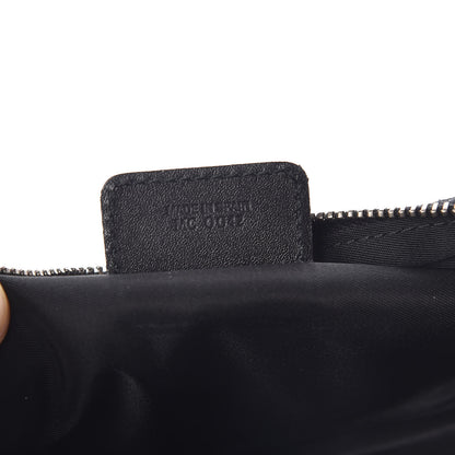 Christian Dior Monogram Mini Saddle Pochette Black 7 of 8
