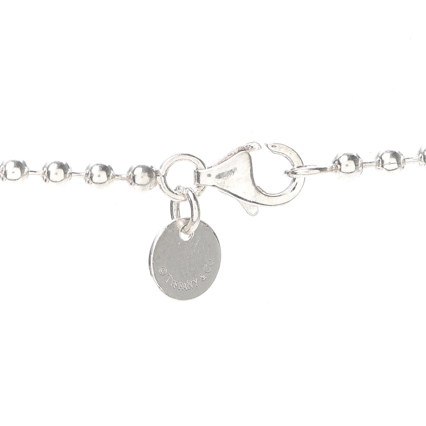 Sterling Silver Long Return to Tiffany Heart Pendant Necklace