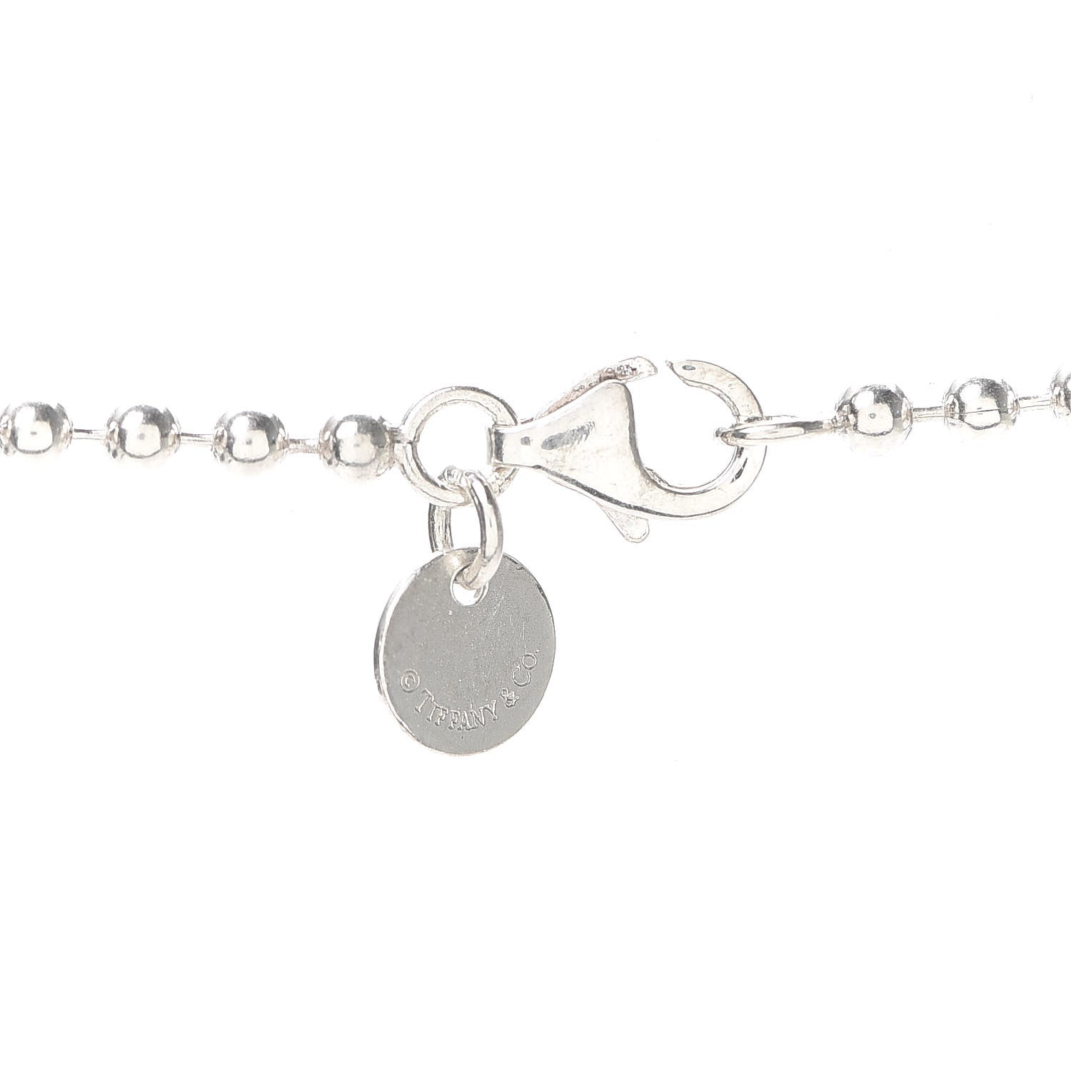 Tiffany Sterling Silver Long Return to Tiffany Heart Pendant Necklace 4 of 6