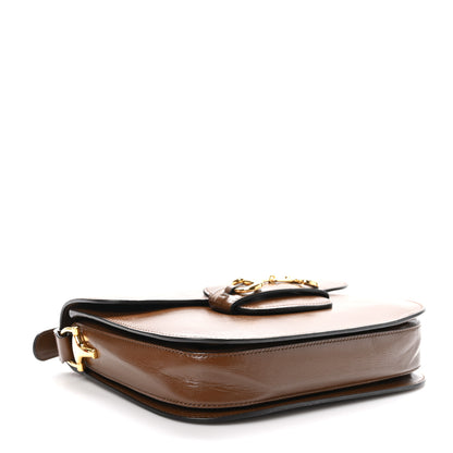 Gucci Azalea Calfskin Horsebit 1955 Shoulder Bag Brown Sugar 4 of 12