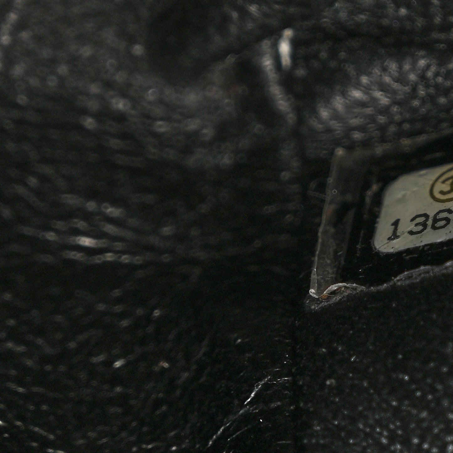 Caviar Quilted Jumbo Single Flap Black