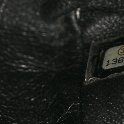 Chanel Caviar Quilted Jumbo Single Flap Black 7 of 14