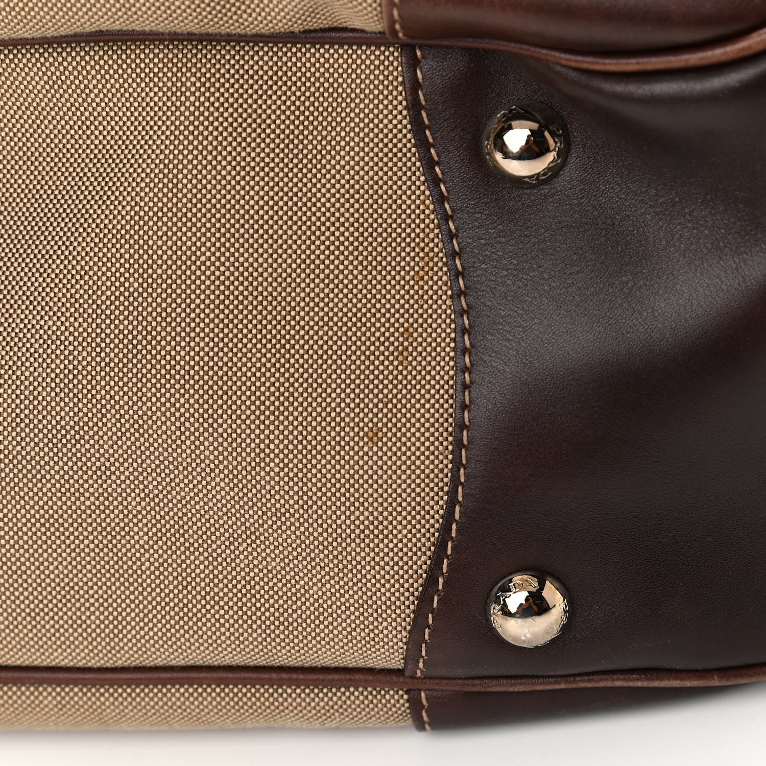 Prada Jacquard Logo Hobo Corda Bruciato 15 of 17