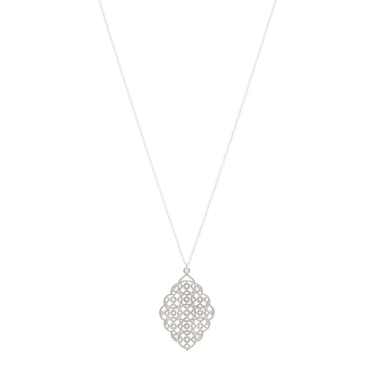 Tiffany Sterling Silver Paloma Picasso Marrakesh Pendant Necklace 1 of 4