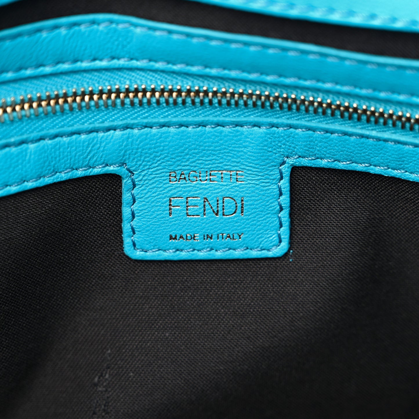Nappa FF 1974 Embossed Baguette Pool