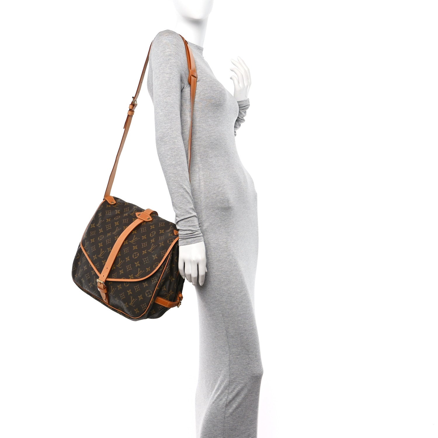 Louis Vuitton Monogram Saumur 35 2 of 16