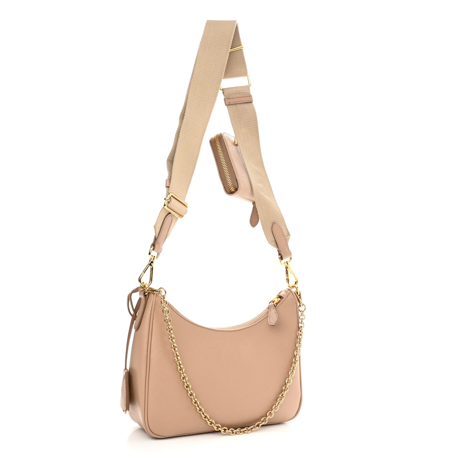 Prada Saffiano Lux Re-Edition 2005 Shoulder Bag Cammeo 3 of 10