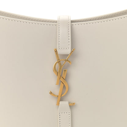 Saint Laurent Smooth Calfskin Le 5 A 7 Hobo Blanc Vintage 8 of 10