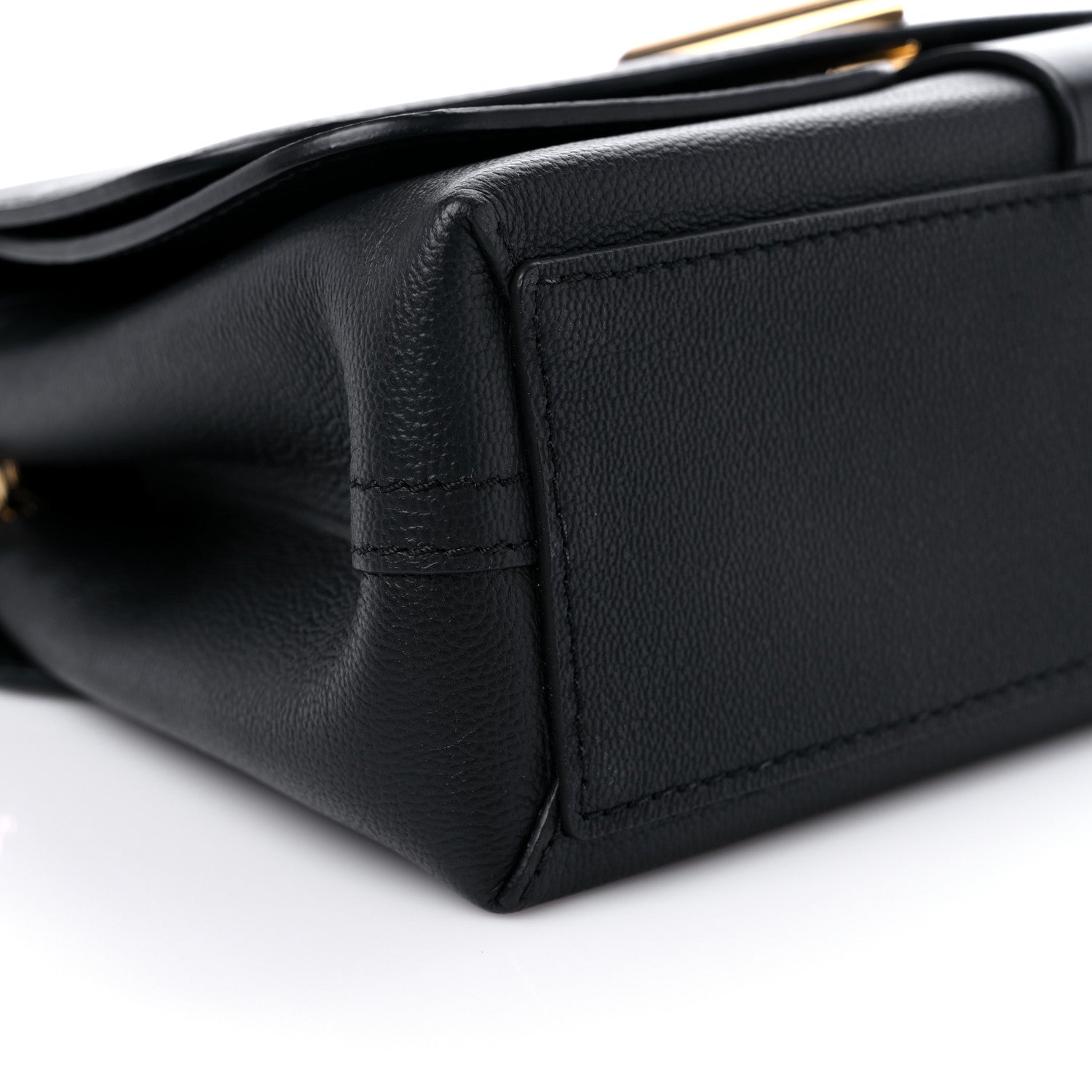 Louis Vuitton Monogram Cuir Plume Ecume Very Chain Bag Black 6 of 10