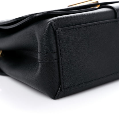 Louis Vuitton Monogram Cuir Plume Ecume Very Chain Bag Black 6 of 10