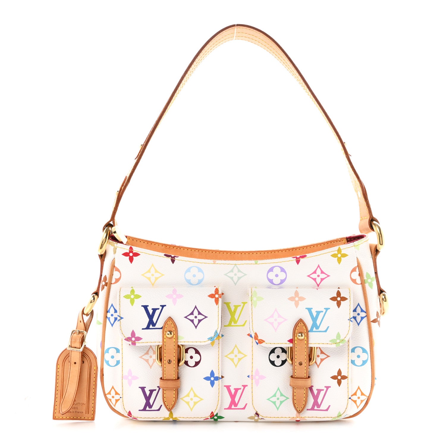 Louis Vuitton Monogram Multicolor Lodge PM White 1 of 9