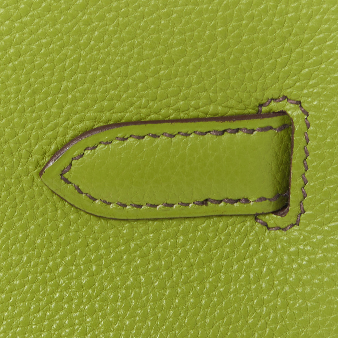 Hermes Togo Birkin 30 Vert Anis 10 of 29