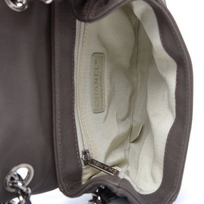 Chanel Washed Lambskin Quilted Mini Chain Around Flap Taupe 5 of 11