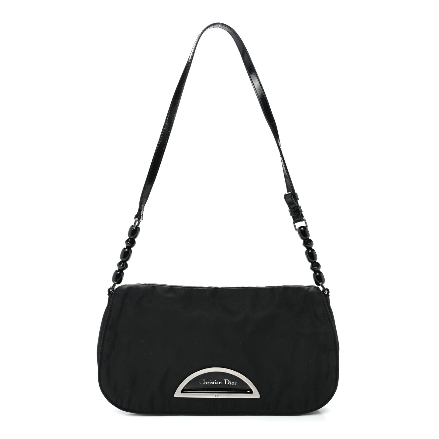 Nylon Malice Shoulder Bag Black