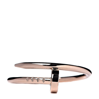 Cartier 18K Pink Gold Small Juste Un Clou Ring 57 8 1 of 6