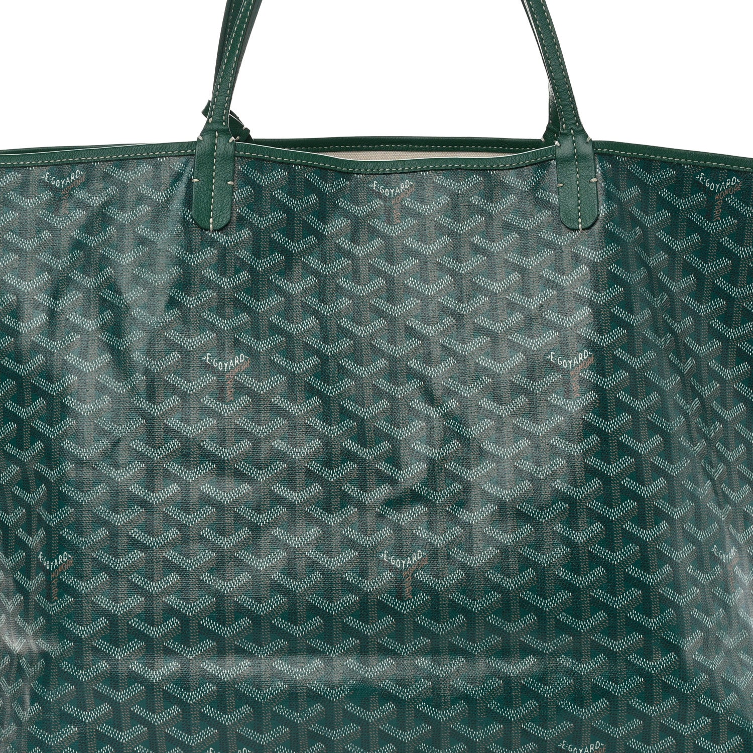 Goyard Goyardine Saint Louis GM Green 9 of 15