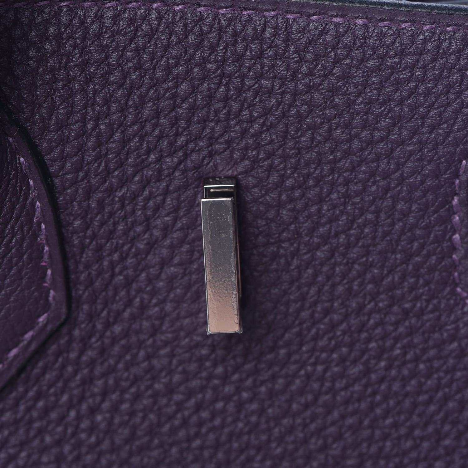 Hermes Togo Birkin 25 Raisin 29 of 34
