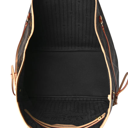 Louis Vuitton Monogram My LV Heritage Neverfull GM Black White 6 of 9