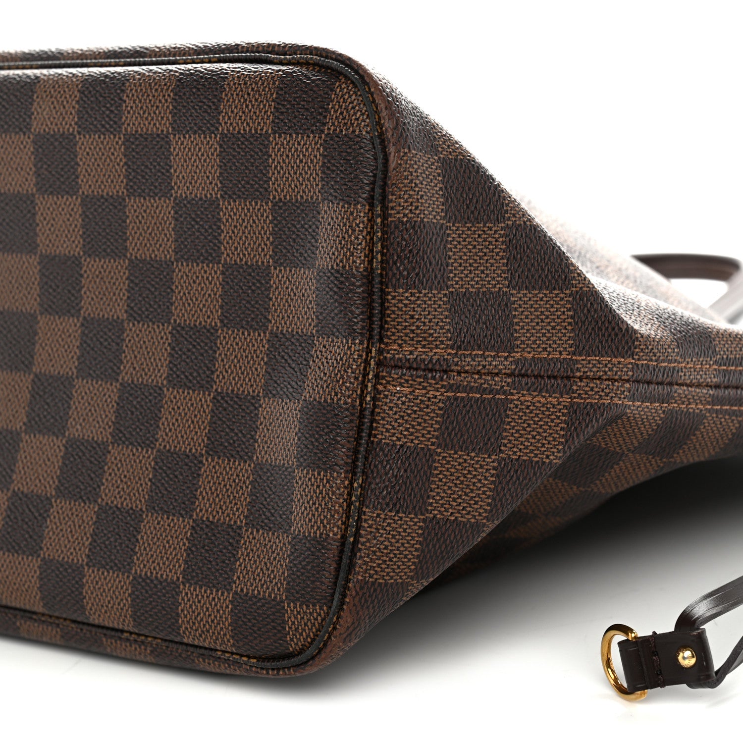 Louis Vuitton Damier Ebene Neo Neverfull MM Rose Ballerine 8 of 10