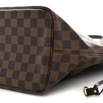 Louis Vuitton Damier Ebene Neo Neverfull MM Rose Ballerine 8 of 10