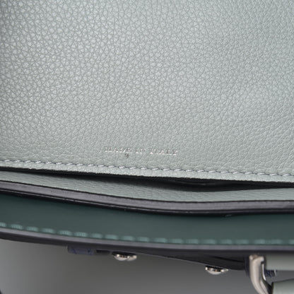 Burberry Soft Grain Calfskin Small Belt Bag Grey Blue 8 of 16