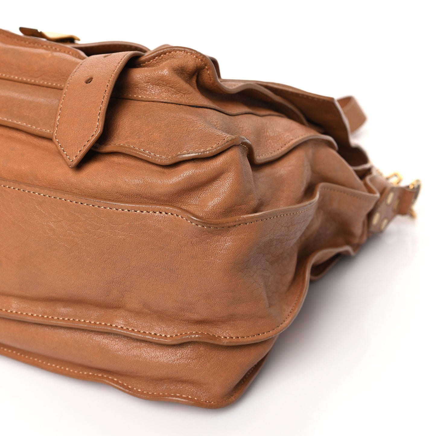Lambskin Large PS1 Satchel Saddle