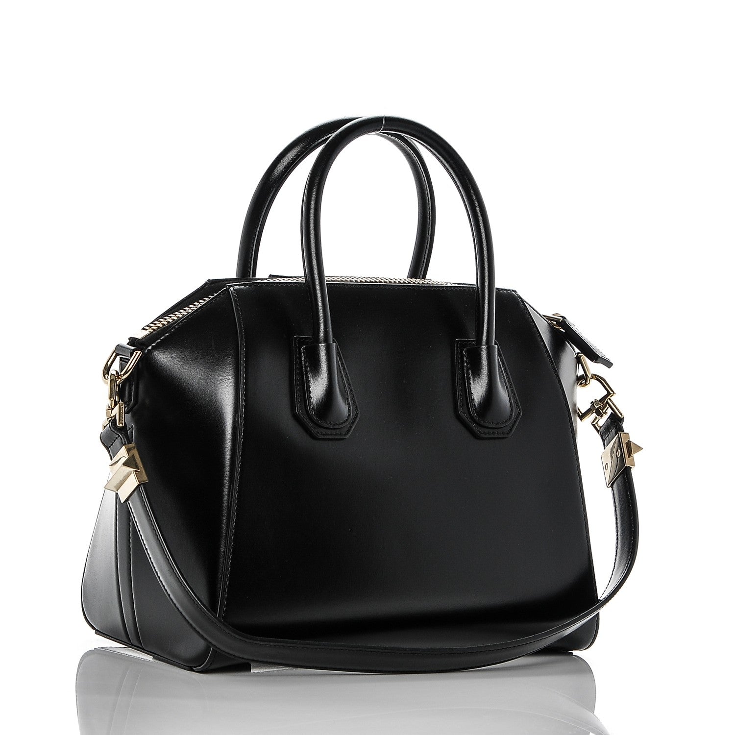 Givenchy Shiny Lord Calfskin Small Antigona Black 3 of 6