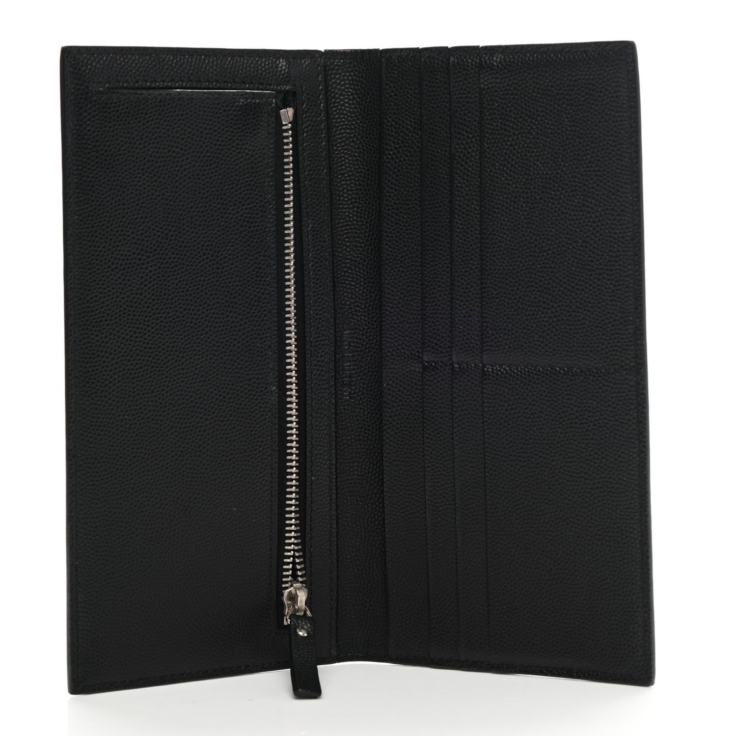 Grain De Poudre Foldover Logo Wallet Black