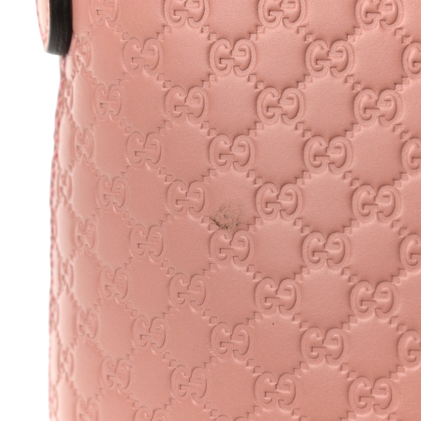 Soft Microguccissima Large Dome Satchel Soft Pink