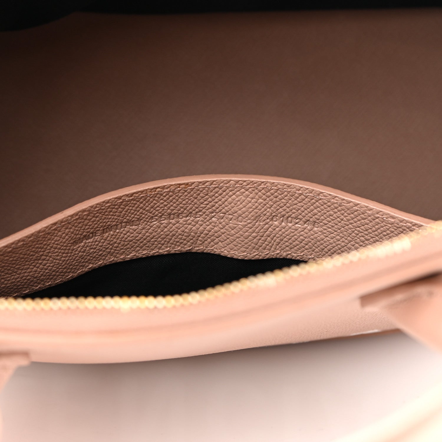 Balenciaga Grained Calfskin S Ville Top Handle Bag Beige Tapioca 7 of 10