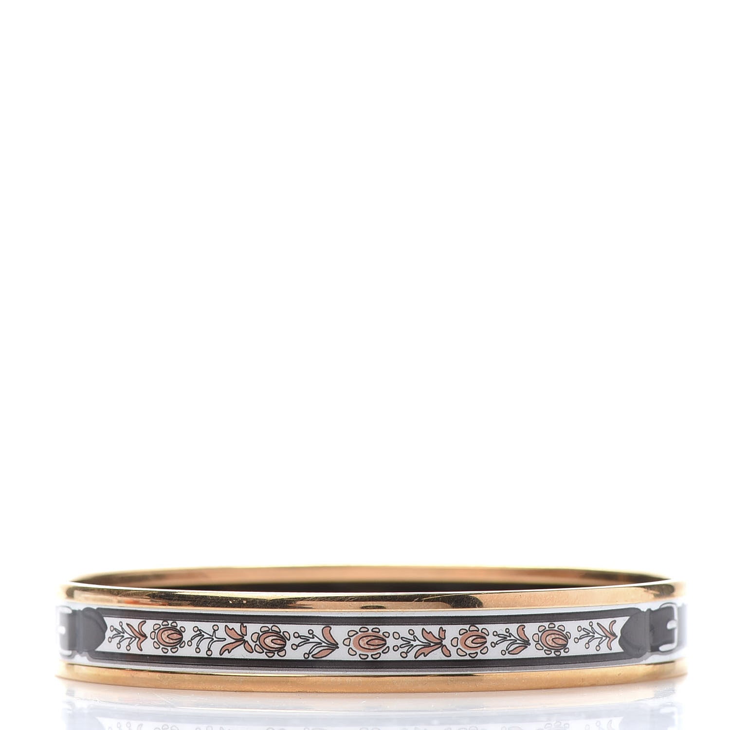 Hermes Enamel Printed Narrow Festival des Amazones Bracelet 65 3 of 6