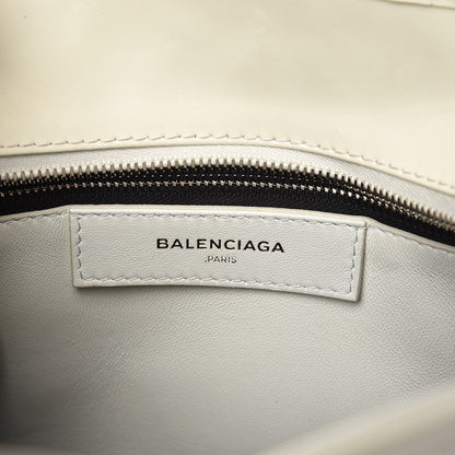 Balenciaga Patent XS Bazar Shopper Tote White 5 of 20