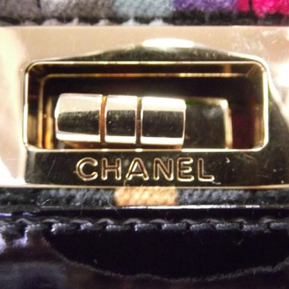 Chanel Patent Velvet Quilted Cubist Flap 8 of 10
