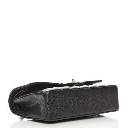 Chanel Caviar Quilted Medium Double Flap Black 5 of 9
