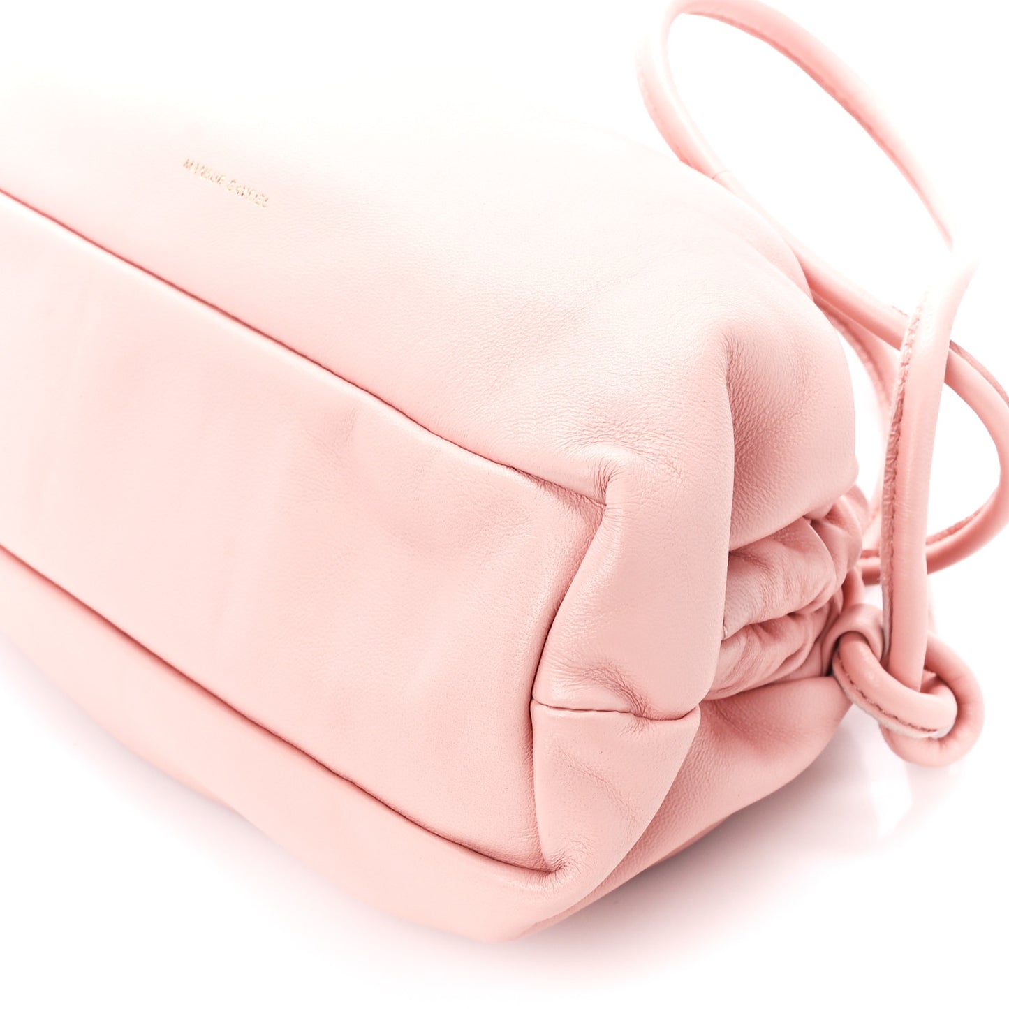 Lambskin Mini Cloud Clutch Dahlia