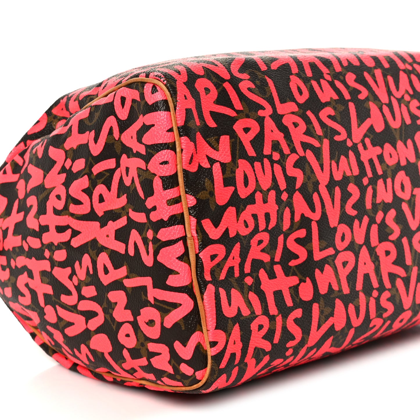 Monogram Graffiti Speedy 30 Fuchsia
