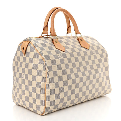 Louis Vuitton Damier Azur Speedy 30 3 of 10