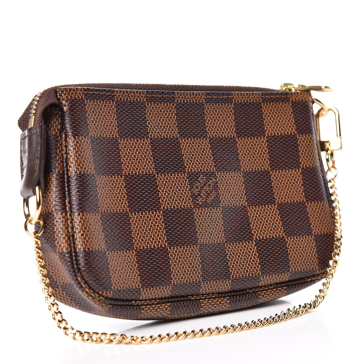 Louis Vuitton Damier Ebene Mini Pochette Accessories 3 of 9