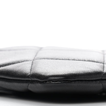 Chanel Goatskin Quilted Chanel 19 Pouch Black 8 of 10