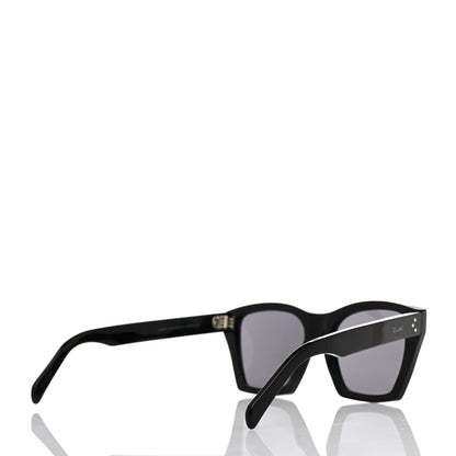 Celine Acetate Polarized Square Sunglasses CL40090I Black 4 of 7